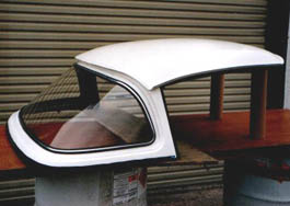 TR6 fibreglass roof